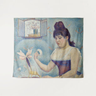 Georges Seurat - Young Woman Powdering Herself Tapestry