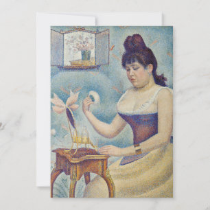 Georges Seurat - Young Woman Powdering Herself Thank You Card