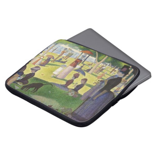 Georges Seurats A Sunday on La Grande Jatte Laptop Sleeve