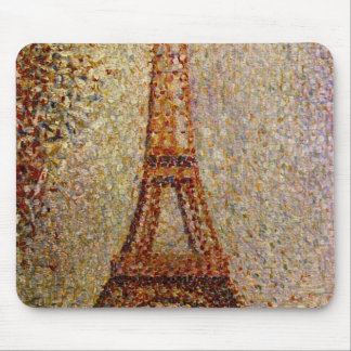 Georges Seurat's Painting: The Eiffel Tower (1889) Mouse Pad