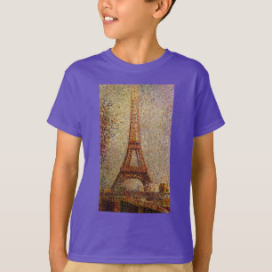 Georges Seurat's Painting: The Eiffel Tower (1889) T-Shirt