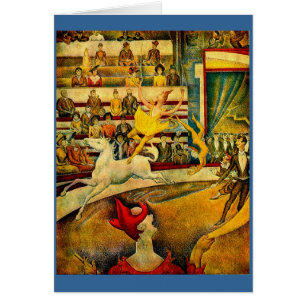 Georges Seurat's The Circus (1891) Cards