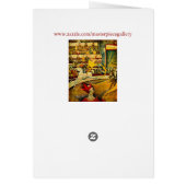 Georges Seurat's The Circus (1891) Cards (Back)