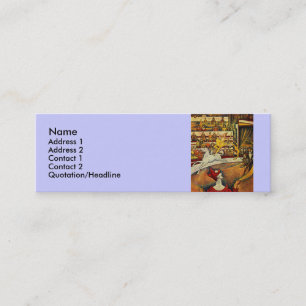 Georges Seurat's The Circus (1891) Mini Business Card