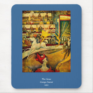 Georges Seurat's The Circus (1891) Mouse Pad