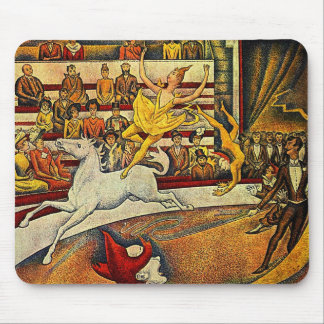 Georges Seurat's The Circus (1891) Mouse Pad