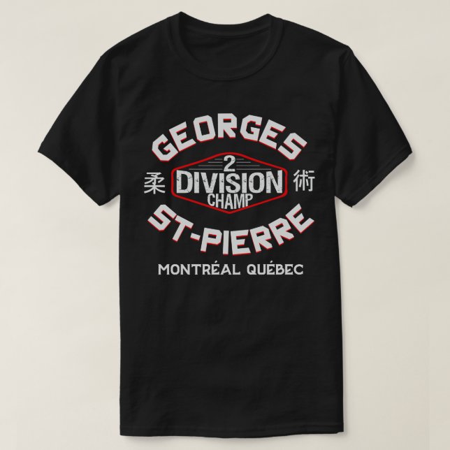 Georges StPierre 3 T-Shirt (Design Front)