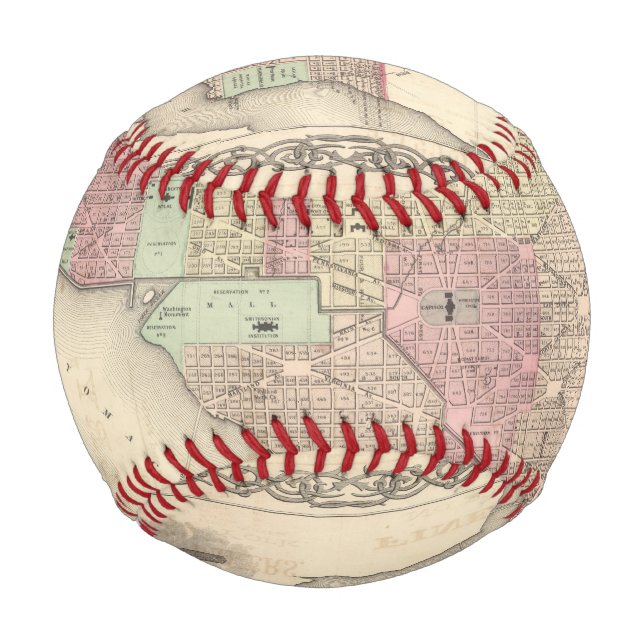 Georgetown and the City of Washington Baseball (Front)