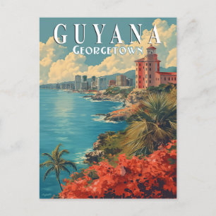 Georgetown, Guyana Postcard
