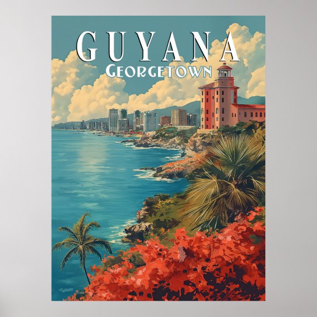 Georgetown, Guyana Poster (Front)