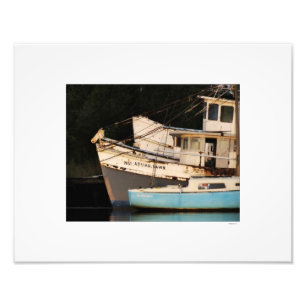 Georgetown Harbor Abandoned Boats Photo Print