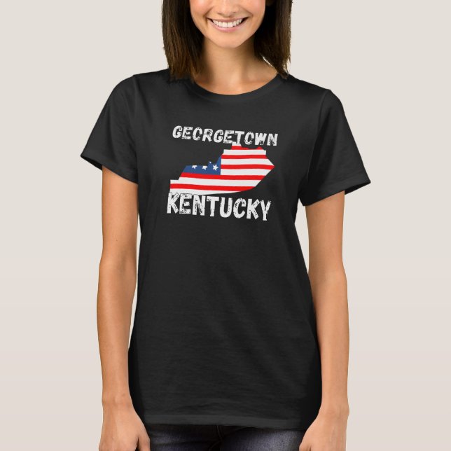 Georgetown KY Kentucky  Kentucky Cities Premium T-Shirt (Front)