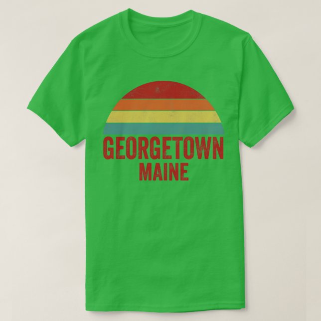 Georgetown Maine 1 T-Shirt (Design Front)