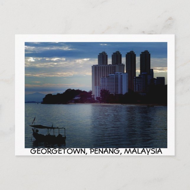 Georgetown, Penang postcard (Front)