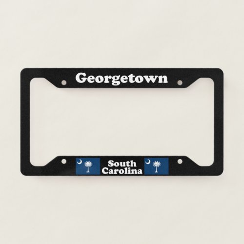 Georgetown SC _ LPF License Plate Frame