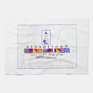 Georgetown SC Marine Signal Flag Towel