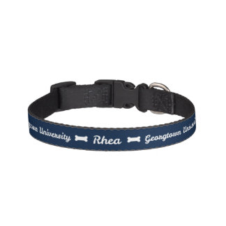Georgetown University Custom Dog Collar