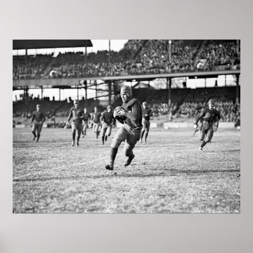 Georgetown vs Bucknell 1923 Poster