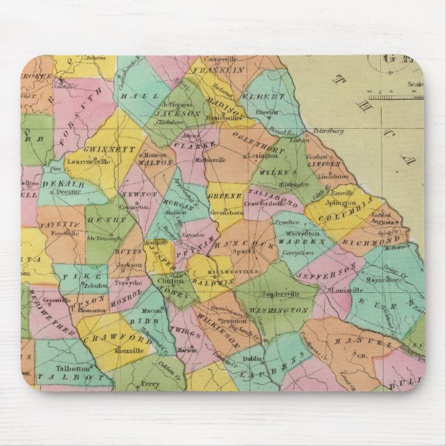 Georgia 10 mouse pad (Front)