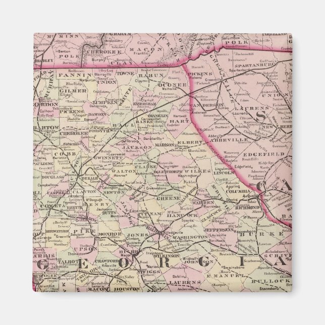 Georgia 12 magnet (Front)