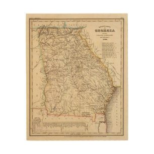 Georgia 14 wood wall art