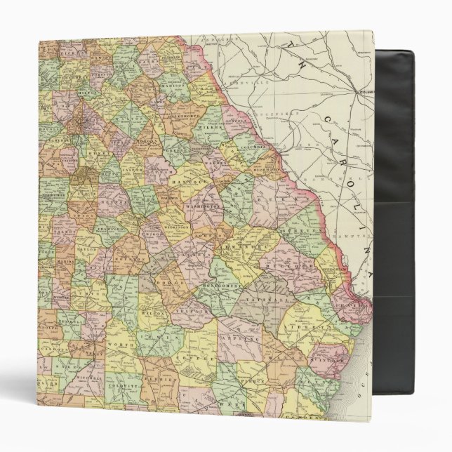 Georgia 2 3 ring binder (Front/Inside)