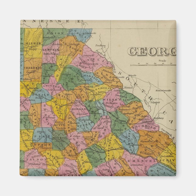 Georgia 4 magnet (Front)