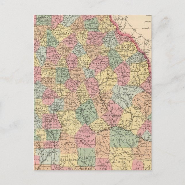 Georgia 6 postcard (Front)