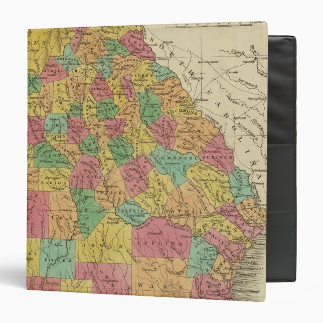 Georgia 9 3 ring binder (Front/Inside)