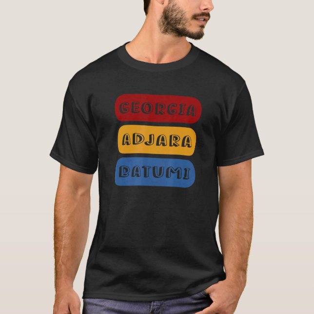 Georgia, Adjara, Batumi, Georgian T-Shirt (Front)