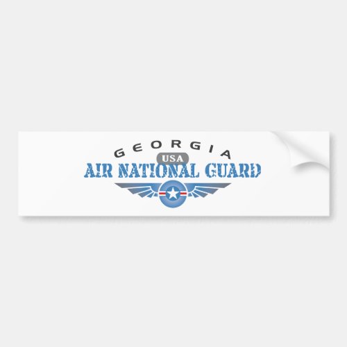 Georgia Air National Guard Bumper Sticker