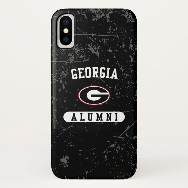 Georgia Alumni | Grunge Case-Mate iPhone Case (Back)