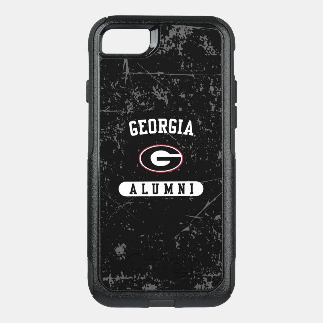 Georgia Alumni | Grunge Otterbox iPhone Case (Back)