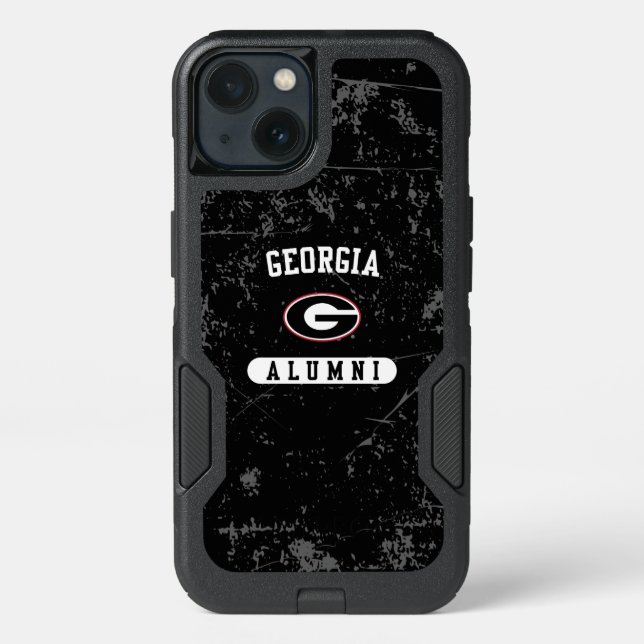 Georgia Alumni | Grunge Otterbox iPhone Case (Back)