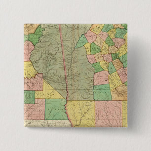 Georgia and Alabama 2 Button