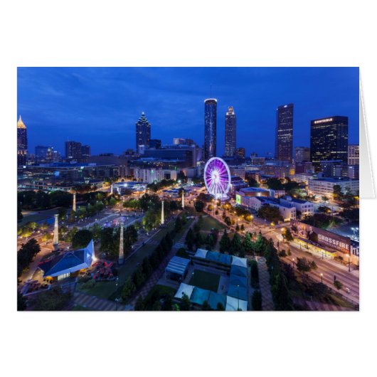 Georgia, Atlanta, Centennial Olympic Park Cards (Front Horizontal)