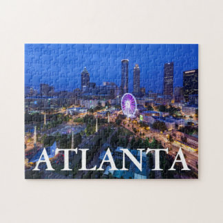 Georgia, Atlanta, Centennial Olympic Park Jigsaw Puzzle