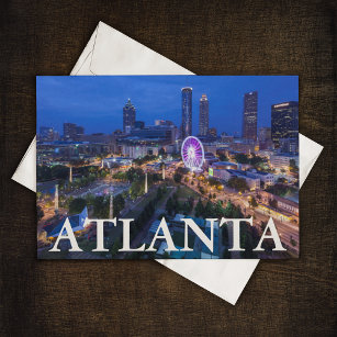 Georgia, Atlanta, Centennial Olympic Park Postcard