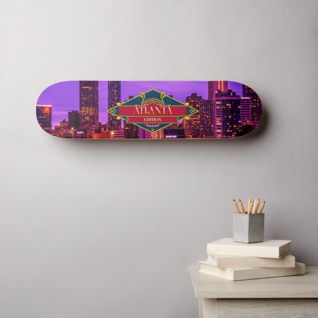 Georgia - Atlanta Edition Skateboard (Wall Art (Horz))