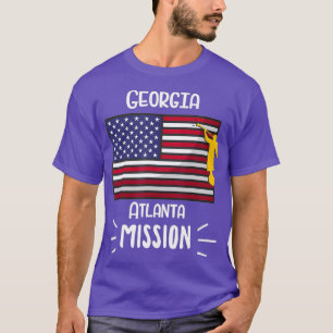 Georgia Atlanta Mormon LDS Mission Missionary T-Shirt