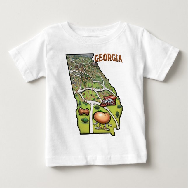 Georgia Baby T-Shirt (Front)