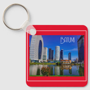 Georgia Batumi Architecture Landscape Keychain