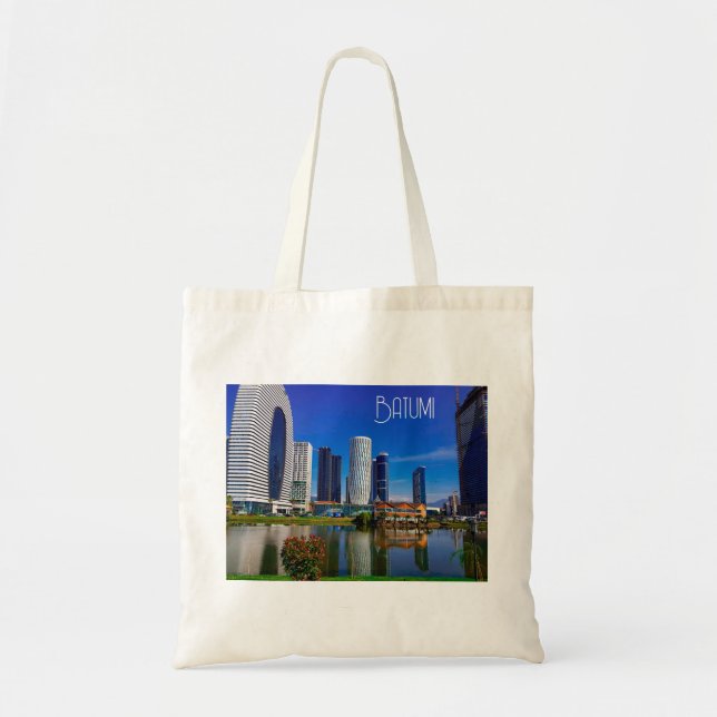 Georgia Batumi Architecture Landscape Tote Bag (Front)
