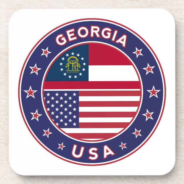 Georgia Beverage Coaster (Front)