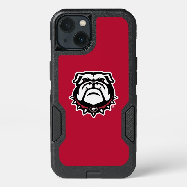 Georgia Bulldog Otterbox iPhone Case (Back)