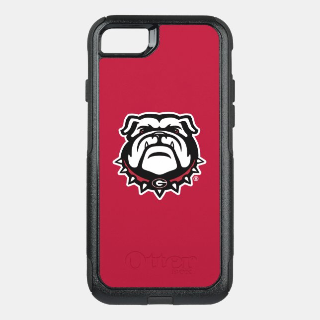 Georgia Bulldog Otterbox iPhone Case (Back)