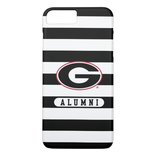 Georgia Bulldogs Alumni  Stripes iPhone 8 Plus7 Plus Case