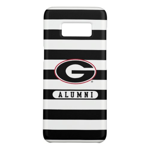 Georgia Bulldogs Alumni  Stripes Case_Mate Samsung Galaxy S8 Case