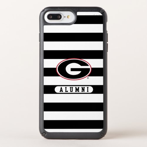 Georgia Bulldogs Alumni  Stripes Speck iPhone Case