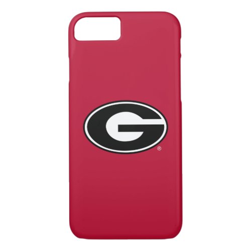 Georgia Bulldogs Logo iPhone 87 Case